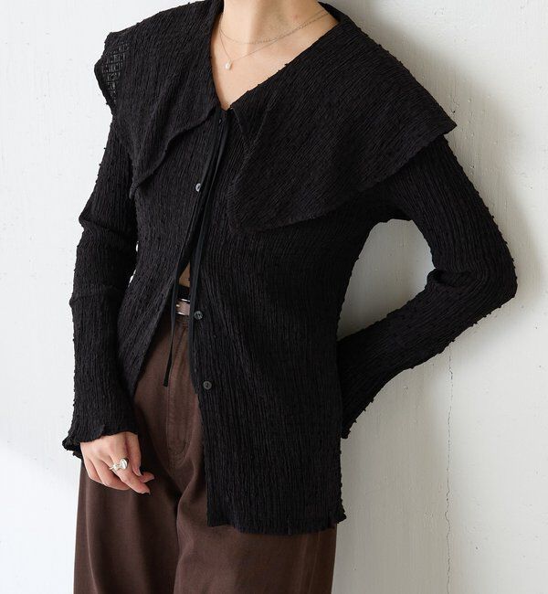  「ビッグカラーカーディガン」|Tシャツ・カットソー|