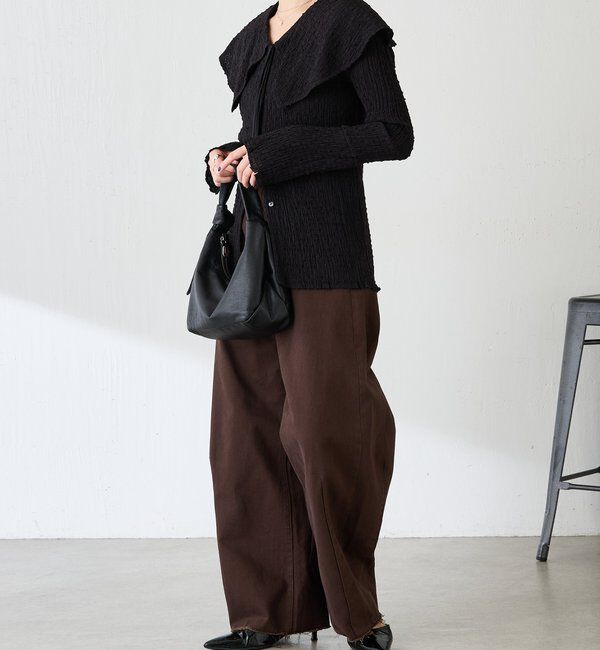  「ビッグカラーカーディガン」|Tシャツ・カットソー|