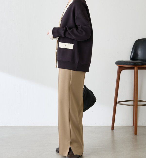  「ハーフミラノニットカーディガン」|ニット・セーター|