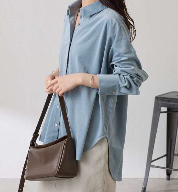  「メタルボタンコーデュロイシャツ」|シャツ・ブラウス|