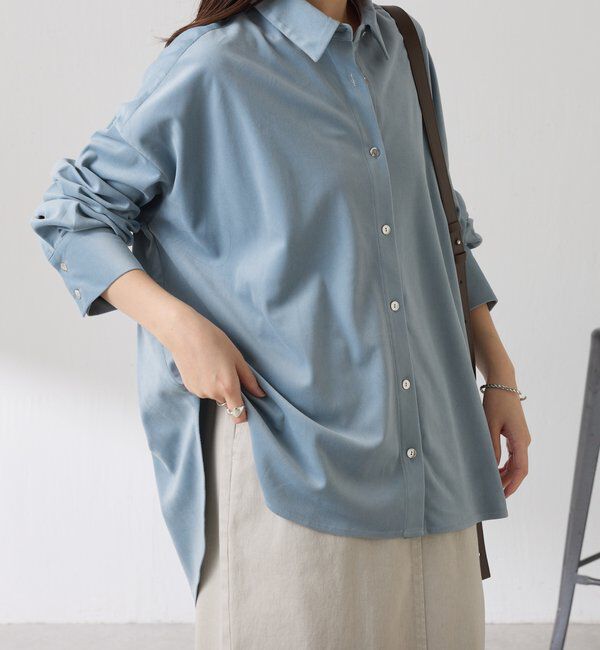 「メタルボタンコーデュロイシャツ」|シャツ・ブラウス|