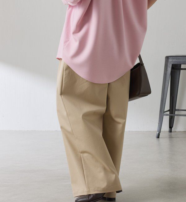  「タックワイドチノパンツ」|チノ|
