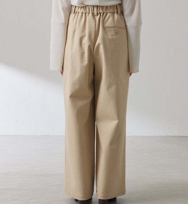  「タックワイドチノパンツ」|チノ|
