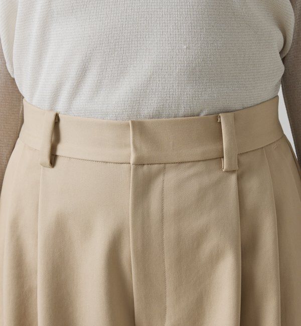  「タックワイドチノパンツ」|チノ|