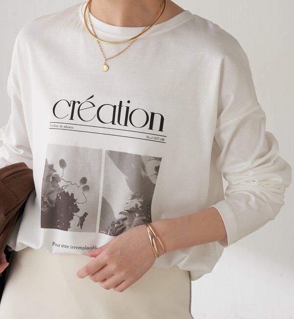  「モノクロフォトロゴロンT」|Tシャツ・カットソー|