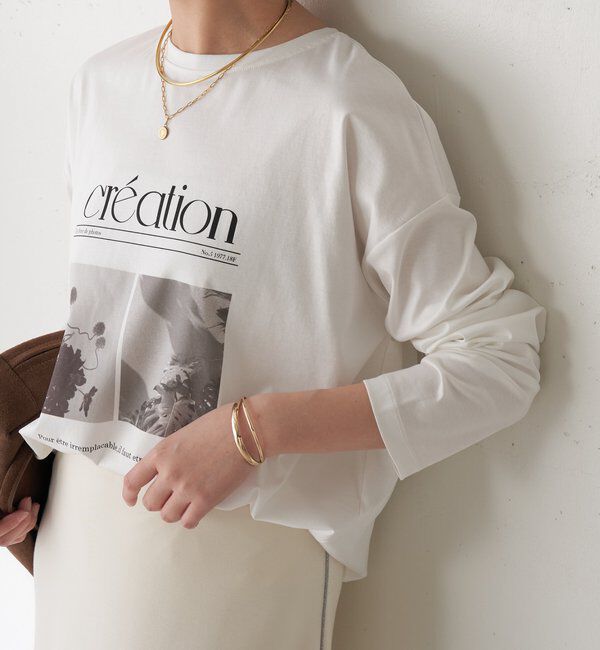  「モノクロフォトロゴロンT」|Tシャツ・カットソー|