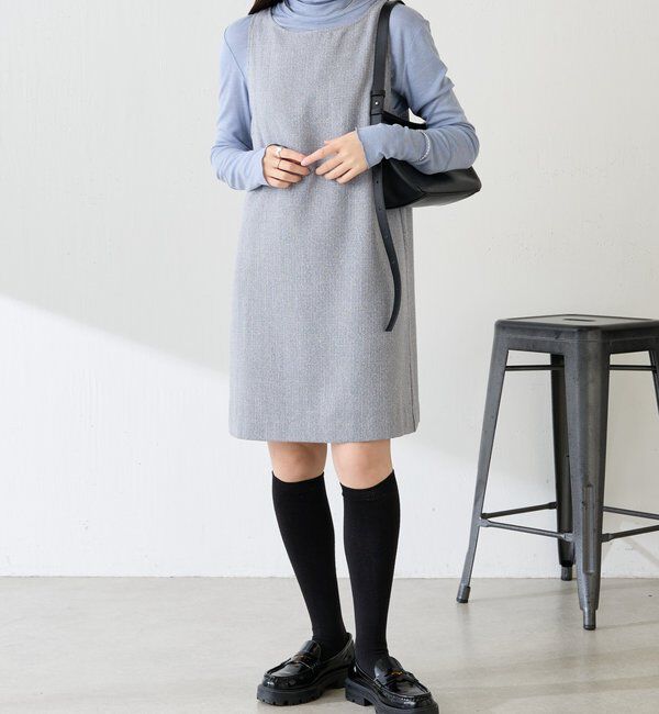  「ツイードミニワンピース」|ワンピース|