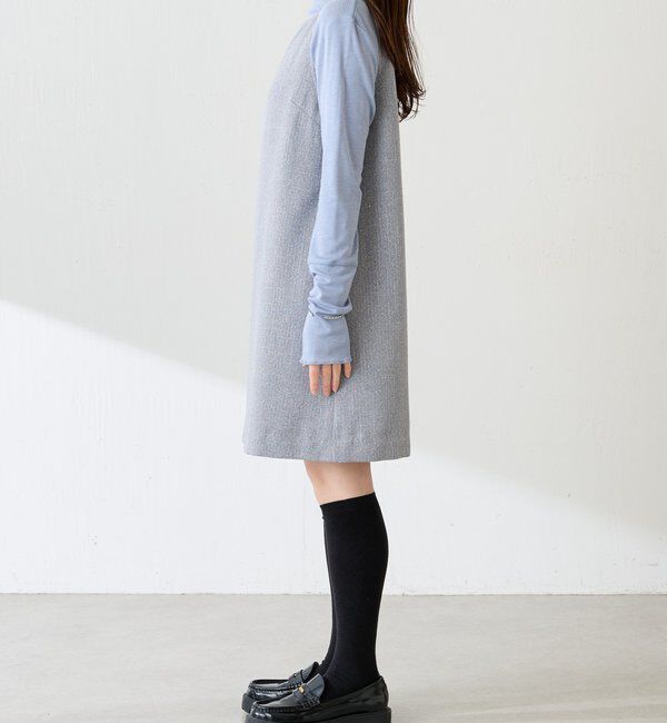  「ツイードミニワンピース」|ワンピース|