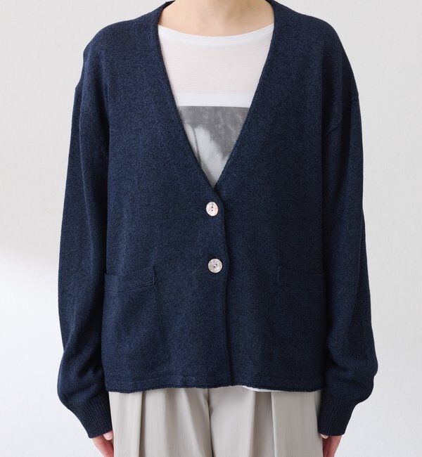  「コットン混カーディガン」|ニット・セーター|