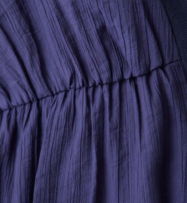  「《1枚で着映える》ギャザー切替シャツカーディガン」|シャツ・ブラウス|