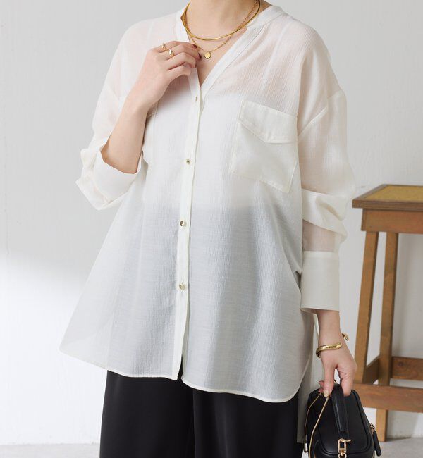  「ヴィンテージライクシアーシャツ」|シャツ・ブラウス|