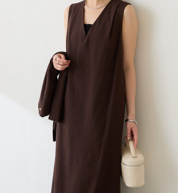  「シェルタリングIラインワンピース」|ワンピース|