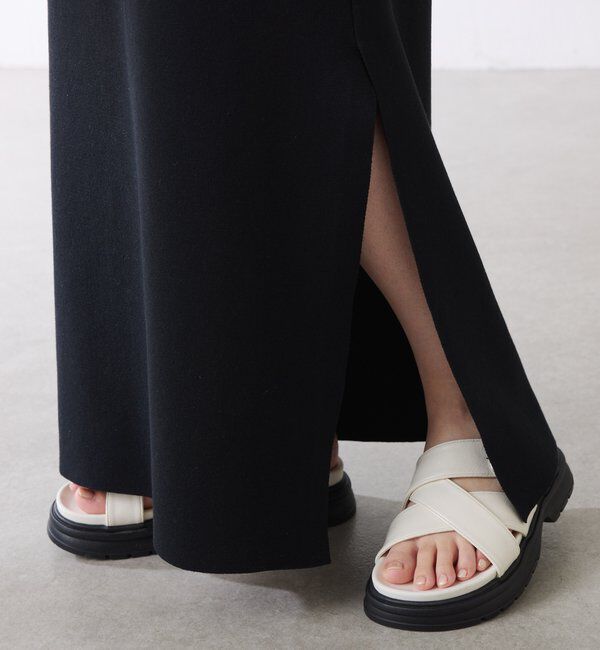  「ミラノリブニットワンピース」|ワンピース|