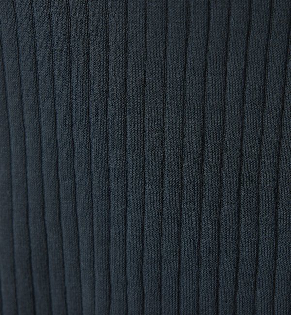  「ドライコットンワイドリブカーディガン」|ニット・セーター|