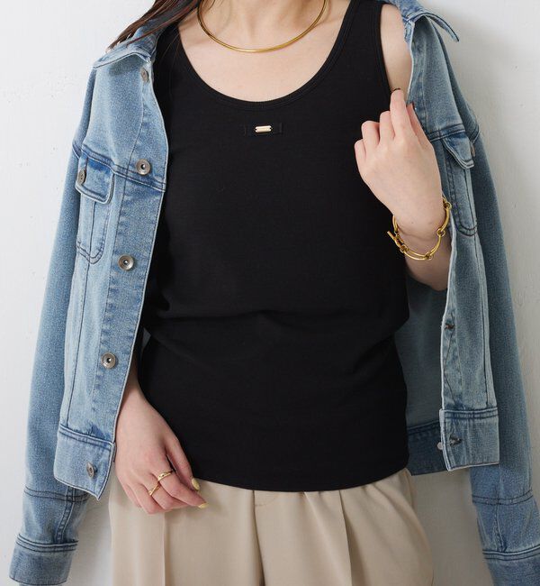  「リブタンクトップ」|Tシャツ・カットソー|