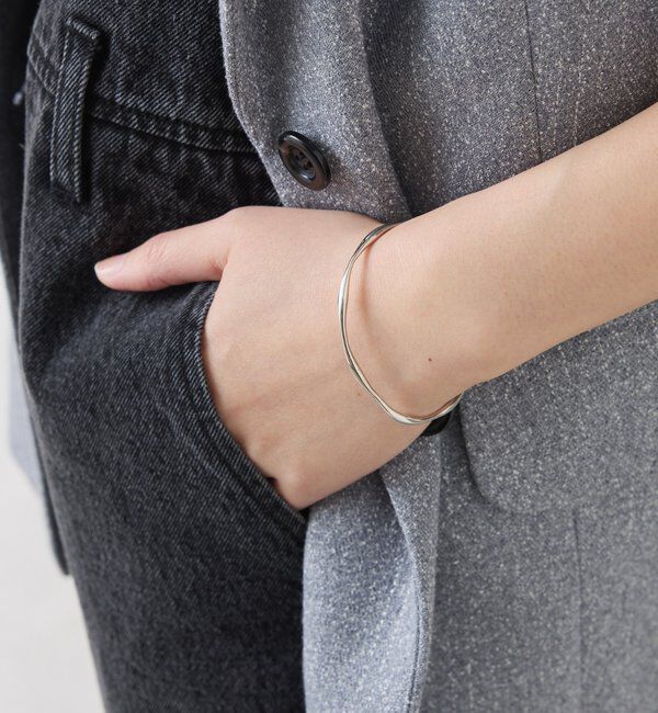  「【Sivelle./シヴェル】Silver925 ラウンドバングル」|リング|シルバー系