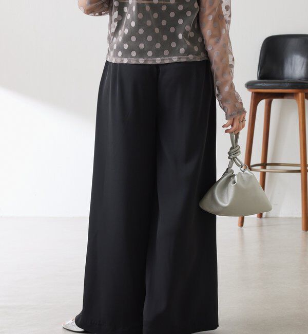  「《再入荷決定！SNSで人気》【Nuel/ヌエル】 2WAYハイウエストパンツ」|チノ|