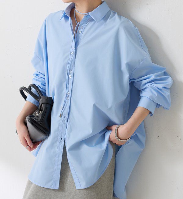  「【Nuel/ヌエル】 3WAYオーバーシャツ」|シャツ・ブラウス|