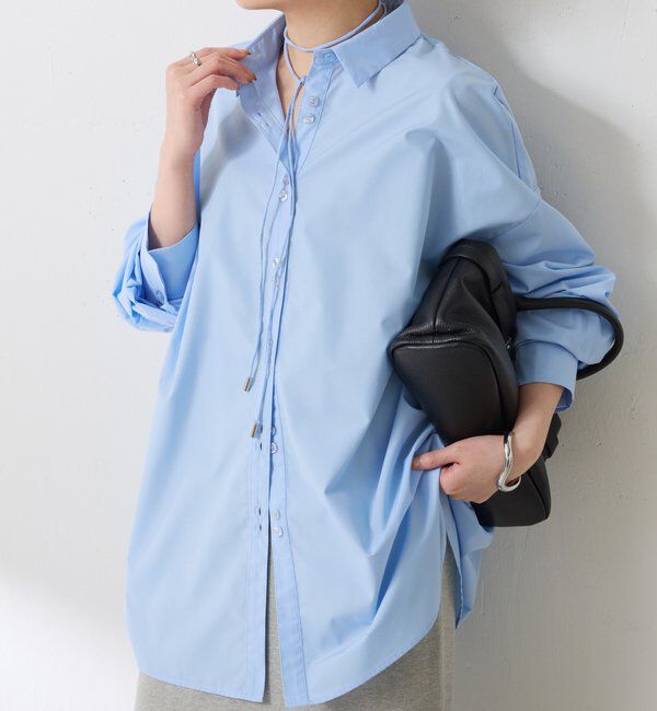  「【Nuel/ヌエル】 3WAYオーバーシャツ」|シャツ・ブラウス|