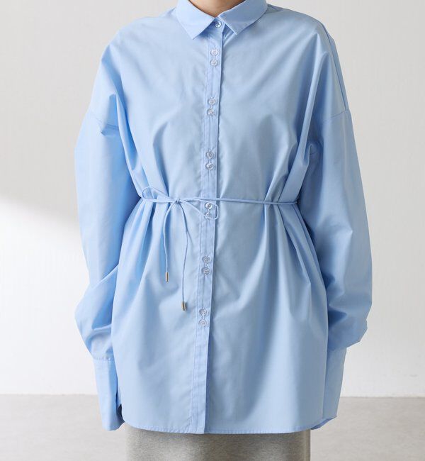  「【Nuel/ヌエル】 3WAYオーバーシャツ」|シャツ・ブラウス|