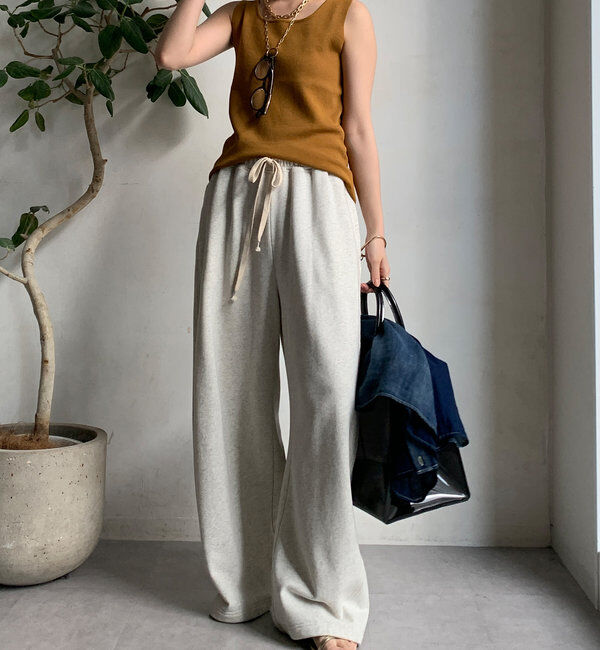  「スクエアニットタンク」|ニット・セーター|