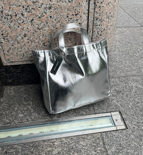  「【新色追加】【WEB限定】 ソフトメタリックショッパー」|トートバッグ|