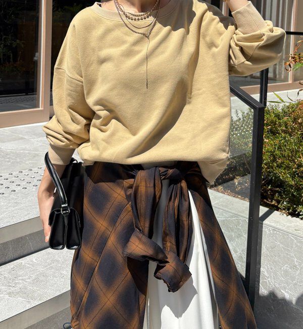  「【新色追加/毎年大人気！】裏毛スウェット」|Tシャツ・カットソー|