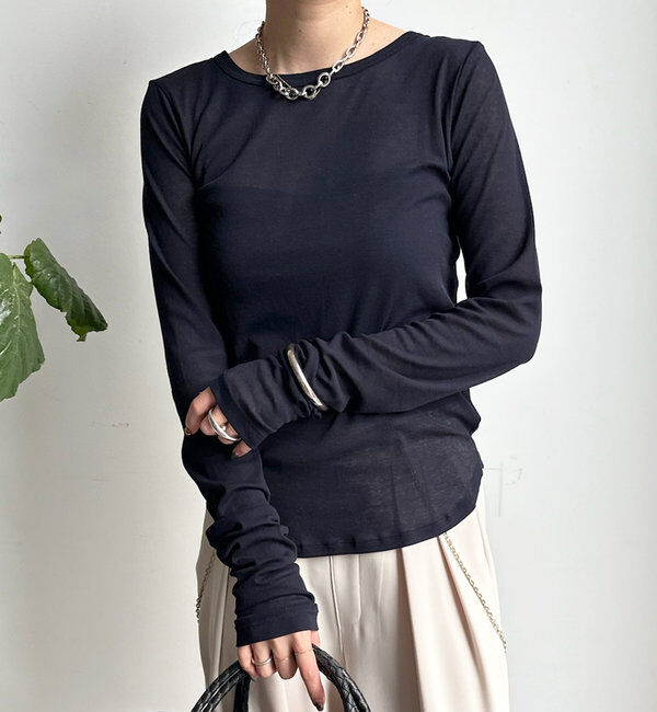  「【新色追加】コットンシアーTEE」|Tシャツ・カットソー|