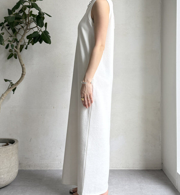  「【全骨格細見え】ブークレーダンボールタンクワンピース」|ワンピース|