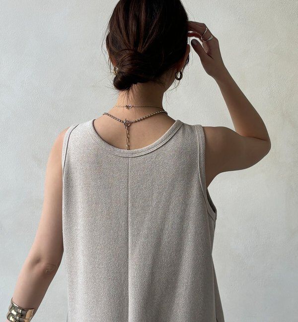  「【全骨格細見え】ブークレーダンボールタンクワンピース」|ワンピース|