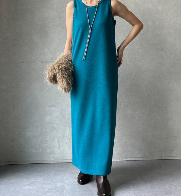  「【全骨格細見え】ブークレーダンボールタンクワンピース」|ワンピース|