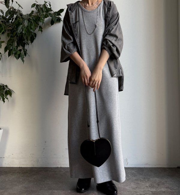  「【全骨格細見え】ブークレーダンボールタンクワンピース」|ワンピース|