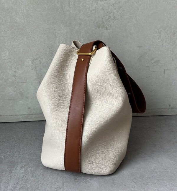  「【新色追加】シボフェイクレザーソフトホーボーバッグ」|トートバッグ|