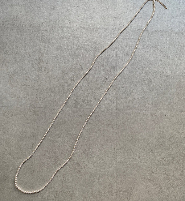  「パールロングネックレス」|ネックレス|