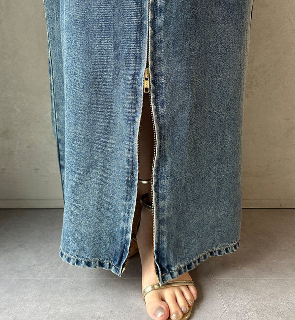  「リヨセルデニムジャンスカ」|ワンピース|