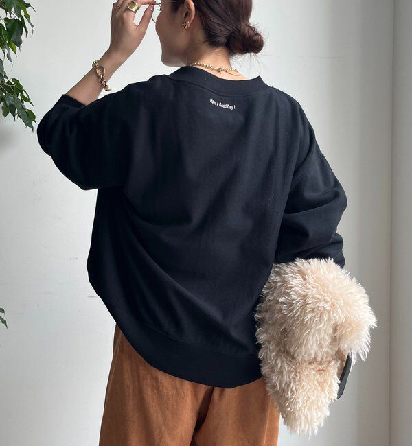  「【新色追加】【インフルエンサー OKOCHI企画】ハーフジップスウェット」|Tシャツ・カットソー|