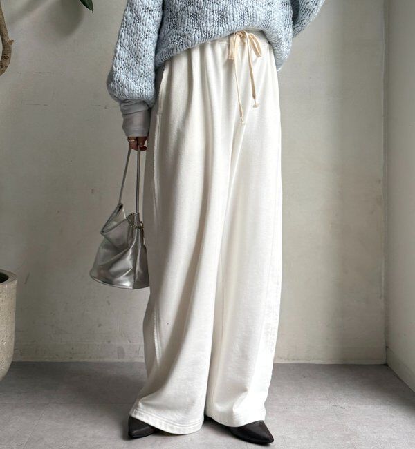  「ドロストスウェットパンツ」|チノ|