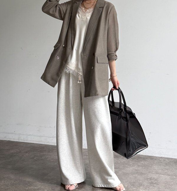  「ドロストスウェットパンツ」|チノ|