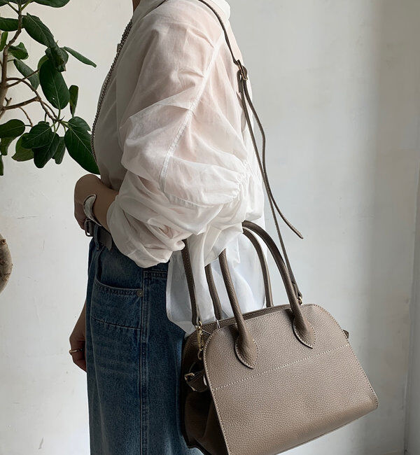  「【WEB限定】レザーバッグ」|トートバッグ|