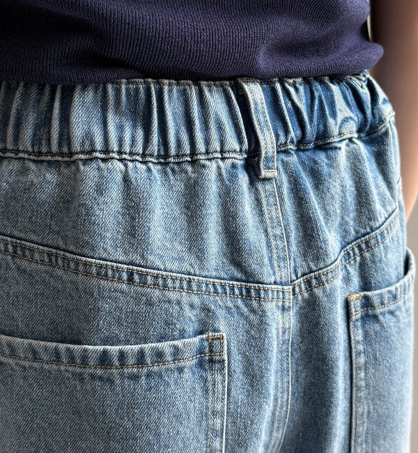  「ミドルオンスダメージデニム」|デニム|