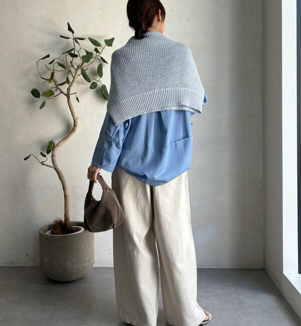  「デニムワイドイージーパンツ」|デニム|