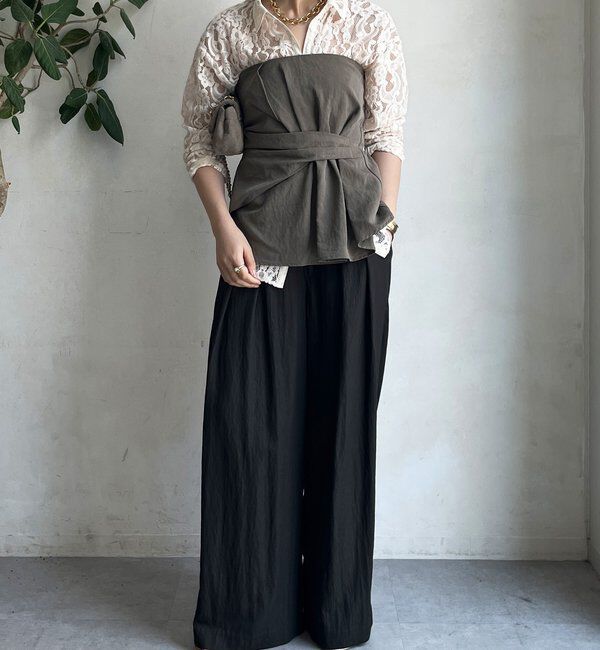  「フロッキーレースシャツ」|シャツ・ブラウス|