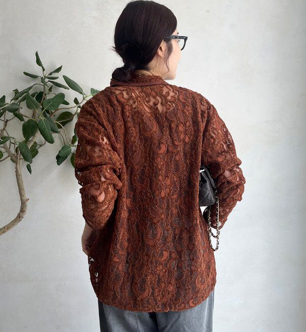  「フロッキーレースシャツ」|シャツ・ブラウス|