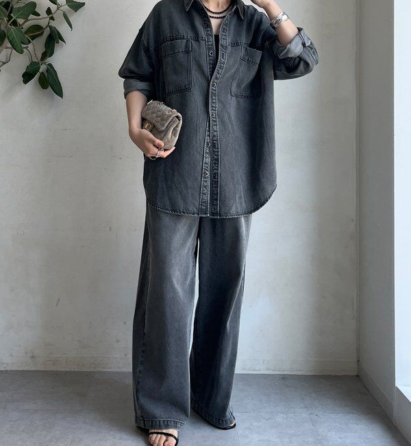  「リヨセルデニムポケットシャツ」|シャツ・ブラウス|