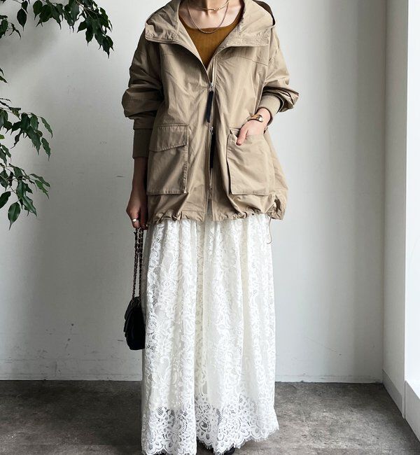  「スカラレースフレアスカート」|スカート|