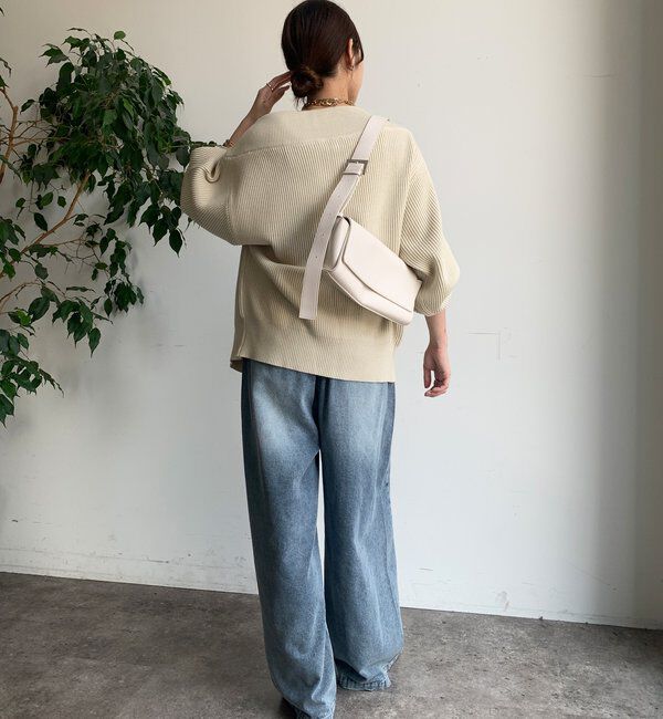  「フロントジップニット」|ニット・セーター|