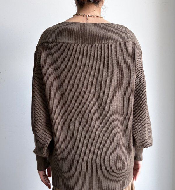  「フロントジップニット」|ニット・セーター|