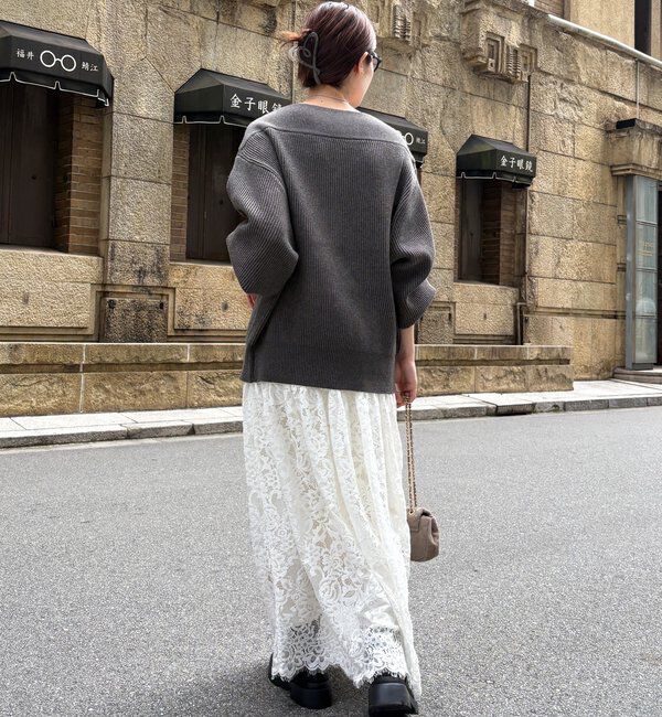  「フロントジップニット」|ニット・セーター|