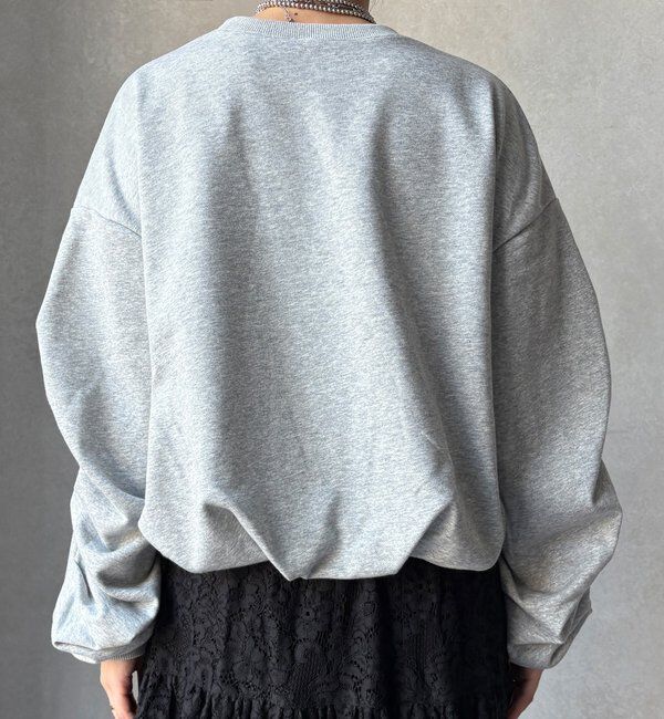  「【WEB限定】裏毛袖タックプルオーバー」|Tシャツ・カットソー|