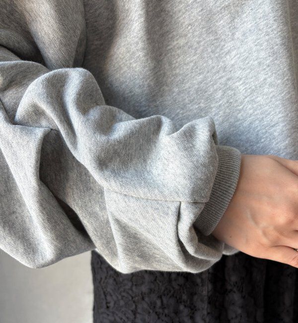  「【WEB限定】裏毛袖タックプルオーバー」|Tシャツ・カットソー|